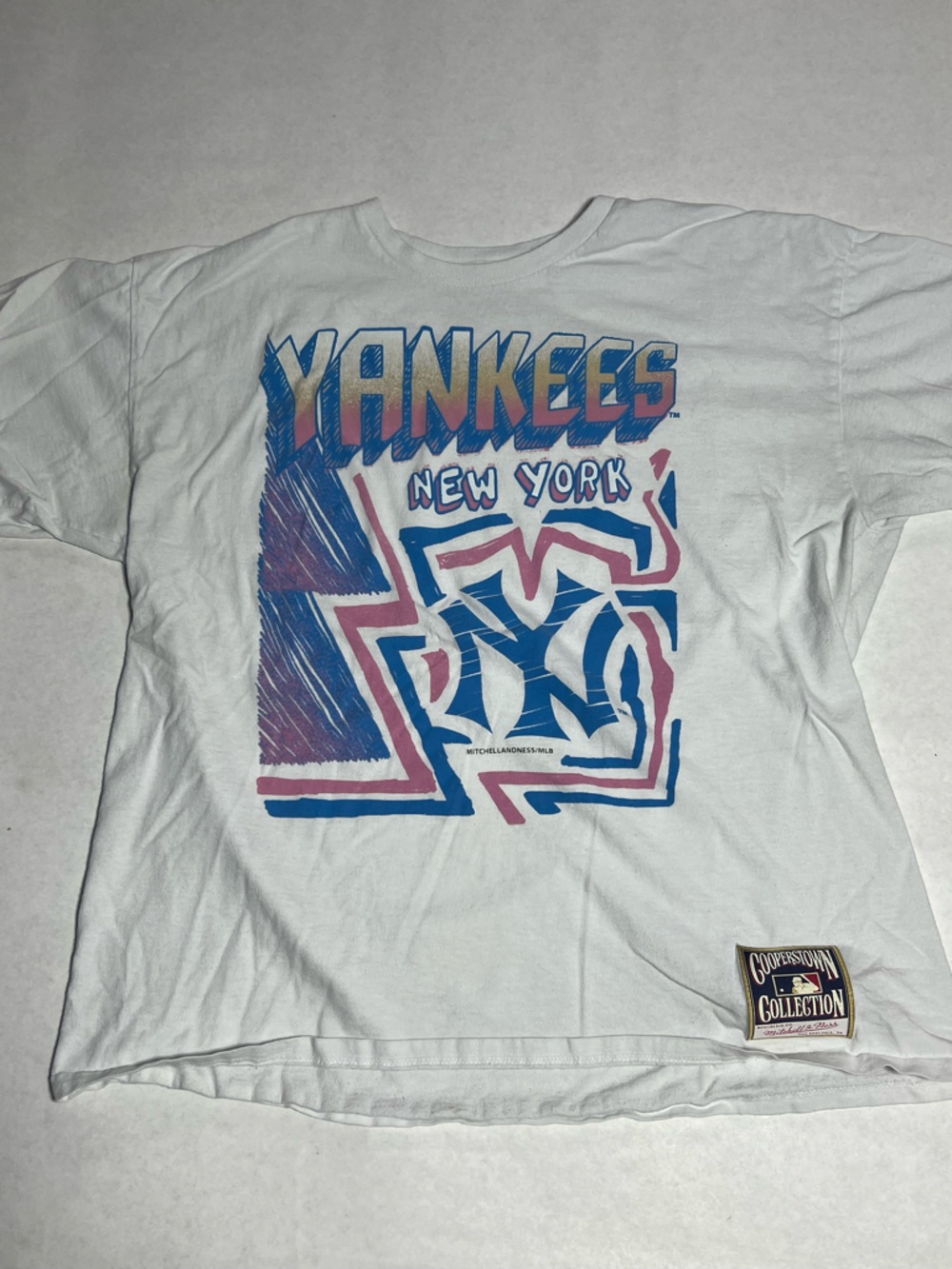Mitchell and Ness Cooperstown Collection New York Yankees Tshirt size XL